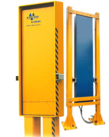 RadComm RC7058-2 Vehicle and Rail Hybrid Radiation Portal Monitor System